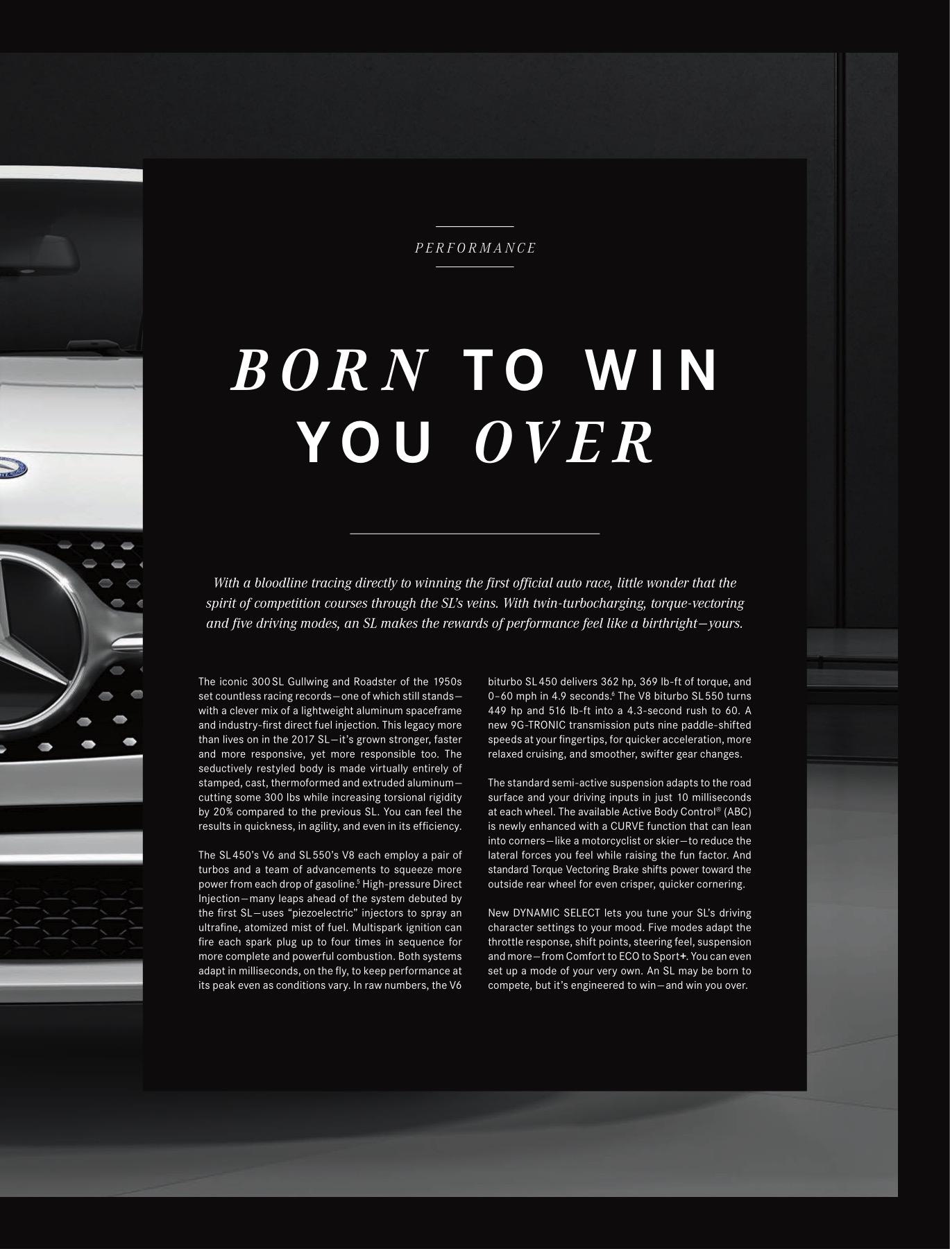 2017 Mercedes-Benz SL Brochure Page 1